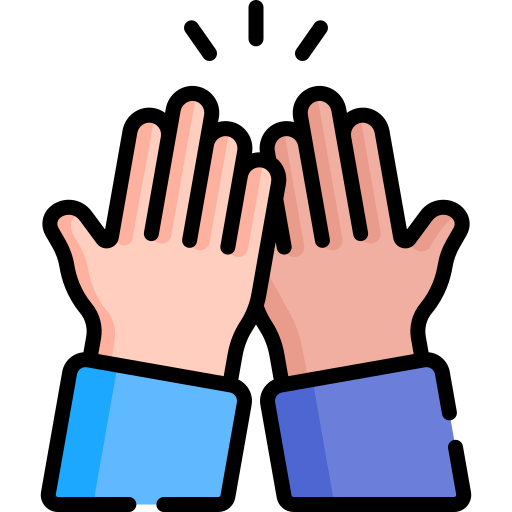 High five - Free hands and gestures icons