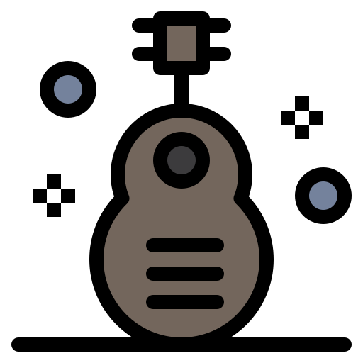 guitarra icono gratis