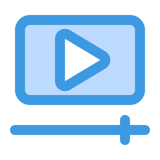 reproductor de video icono gratis