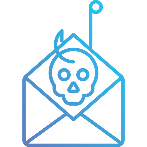 Phishing Generic Gradient icon