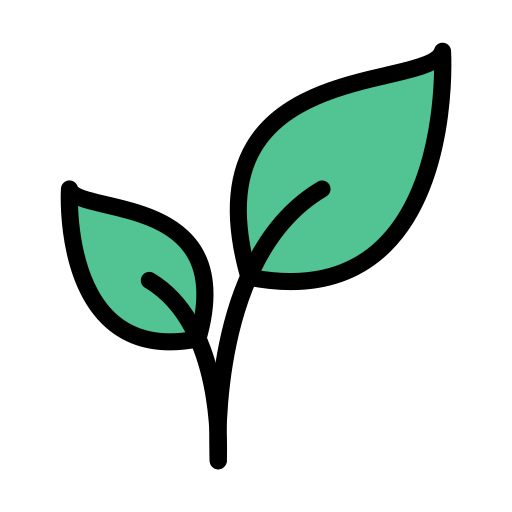 Plant Vector Stall Lineal Color Icon