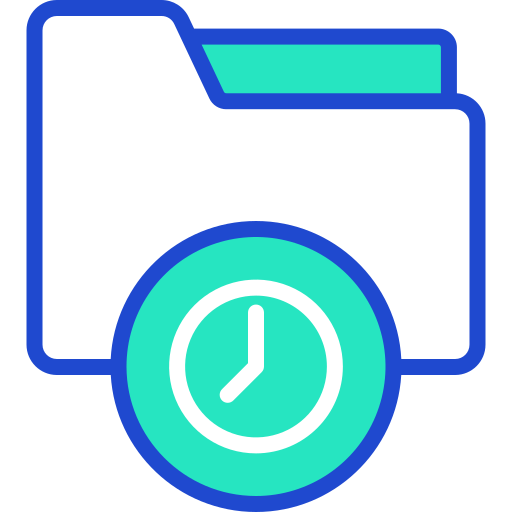 Clock - free icon