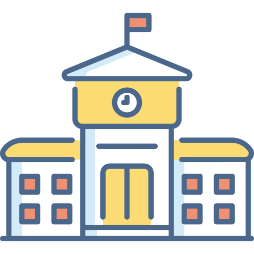 학교 무료 아이콘