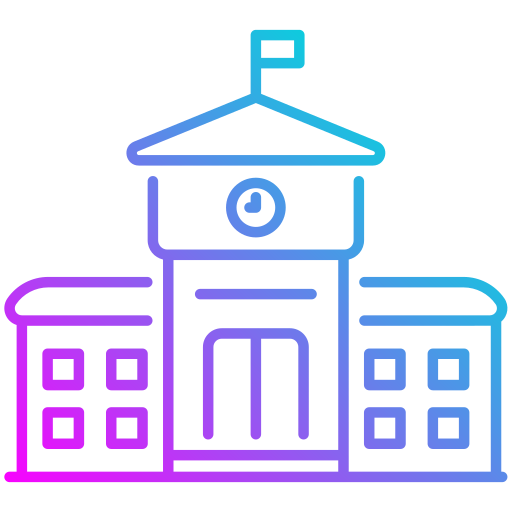 학교 무료 아이콘