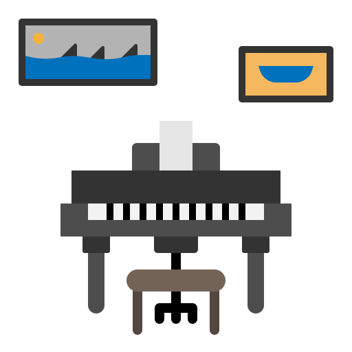 piano icono gratis