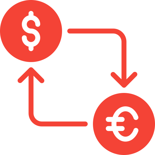 Currency exchange Generic Flat icon