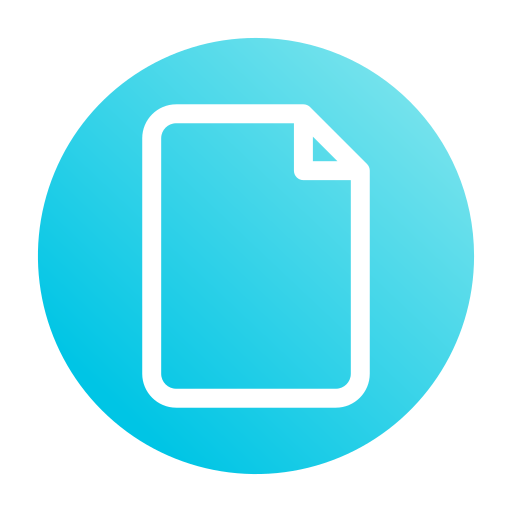 Paper Generic Flat Gradient icon