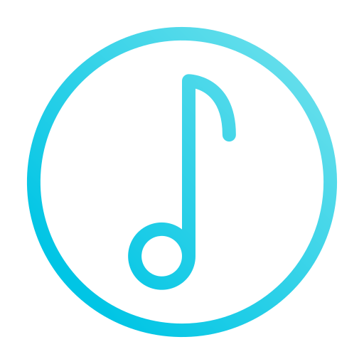melodía icono gratis