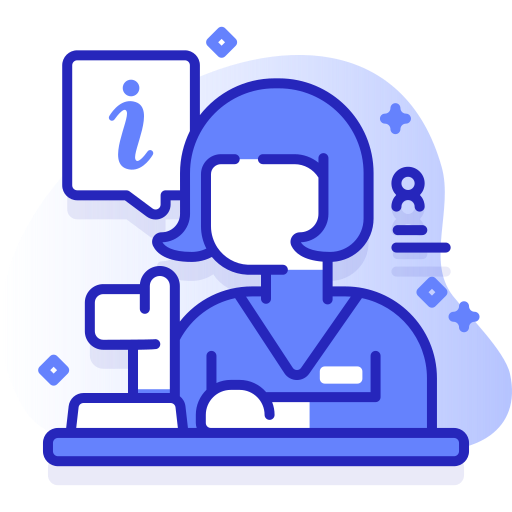 Receptionist free icon Receptionist free icon