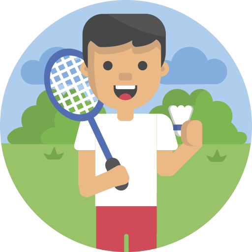 bádminton icono gratis