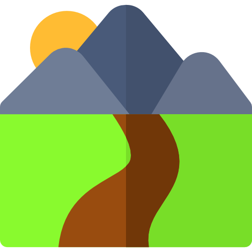 paisaje icono gratis