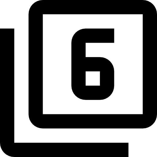 Six free icon