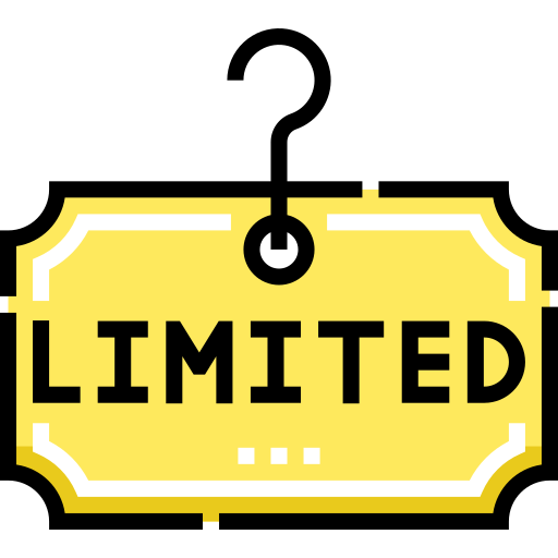 Limited free icon Limited free icon