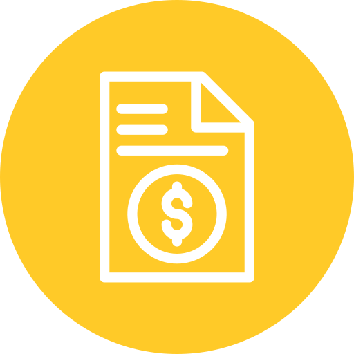 Invoice Generic Flat icon