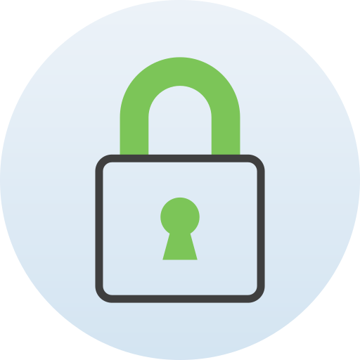 Lock Generic Circular icon