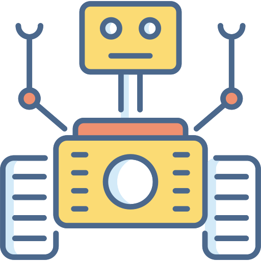 robot espacial icono gratis