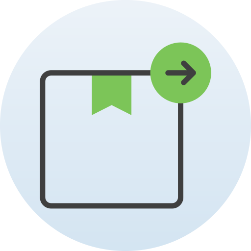 existencias icono gratis