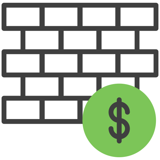 mur de paiement Icône gratuit mur de paiement Icône gratuit