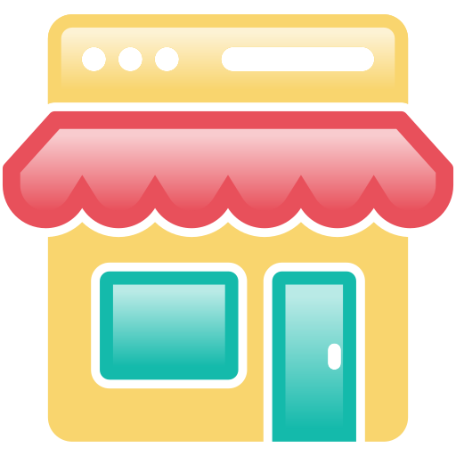 magasin en ligne Icône gratuit magasin en ligne Icône gratuit