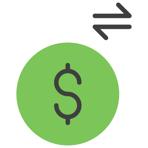 Überweisung kostenlos Icon