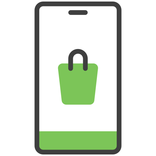 mobiles einkaufen kostenlos Icon mobiles einkaufen kostenlos Icon