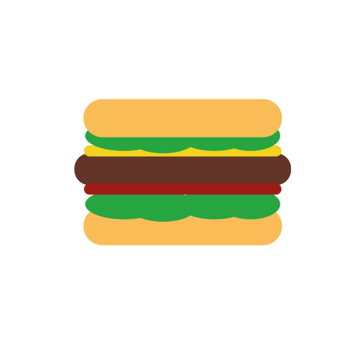 Burger sandwich Generic Flat icon