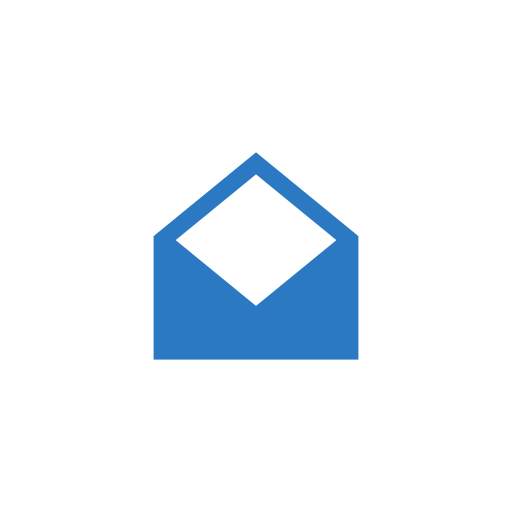 Mail Generic Blue icon