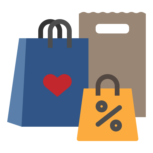 Shopping bags - Free commerce and shopping icons