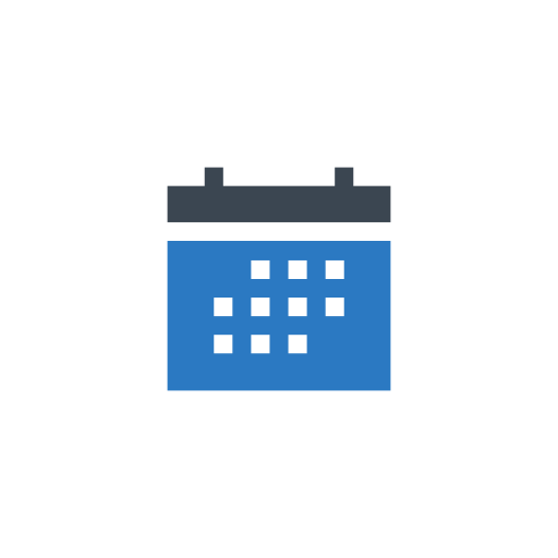 Schedule Generic Blue icon