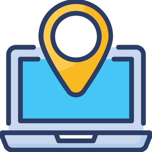 Location pin Generic Outline Color icon