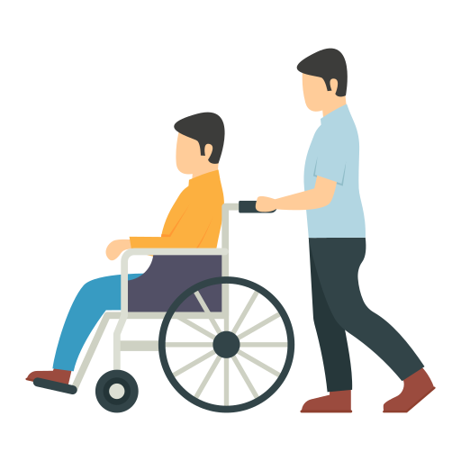 Wheel chair - Free people icons