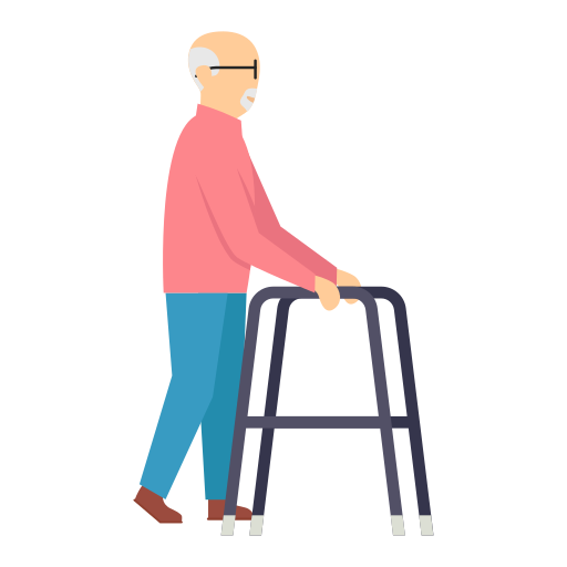 idoso grátis ícone