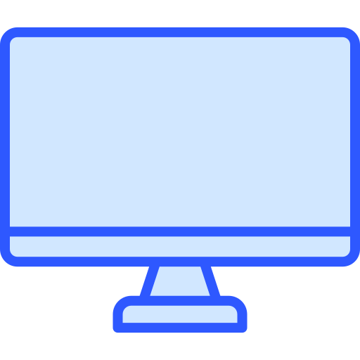 Monitor Generic Blue icon