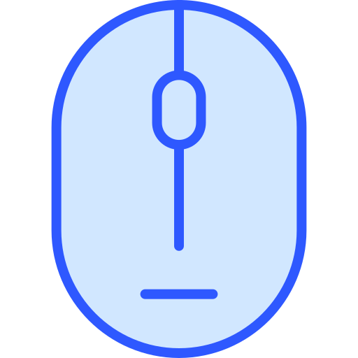 Mouse Generic Blue icon