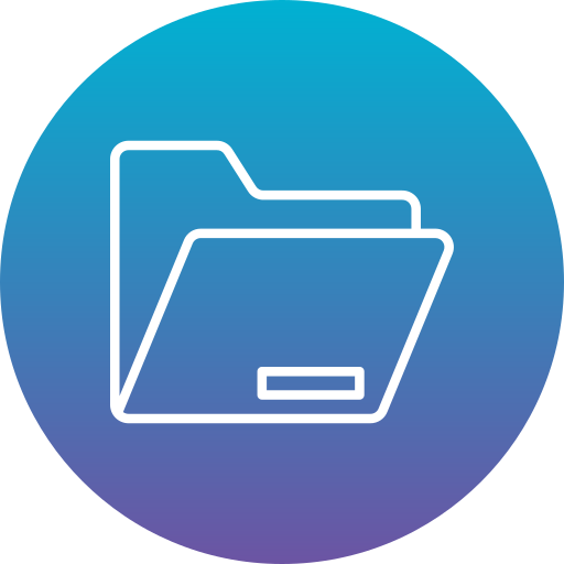 Folder Generic Flat Gradient icon