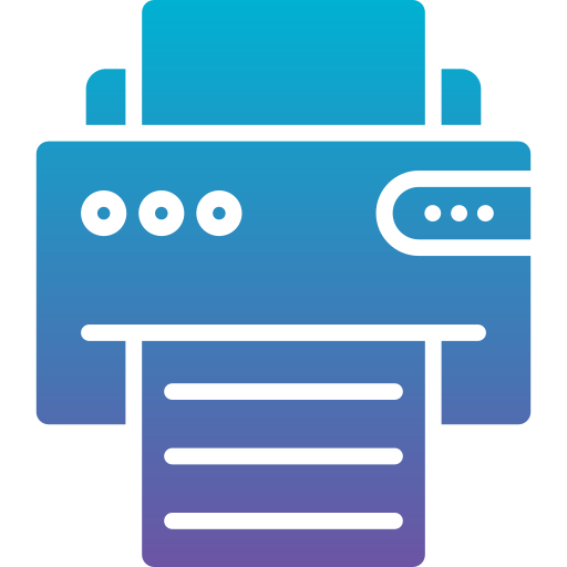 Printer Generic Flat Gradient icon