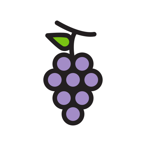 uvas icono gratis