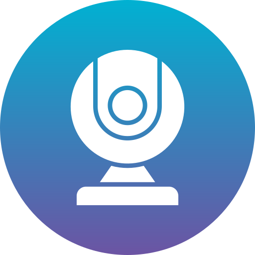 cámara web icono gratis