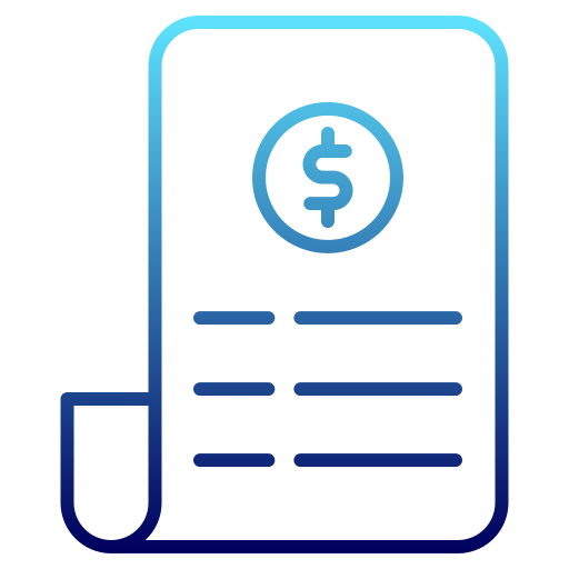 Document Generic Gradient icon