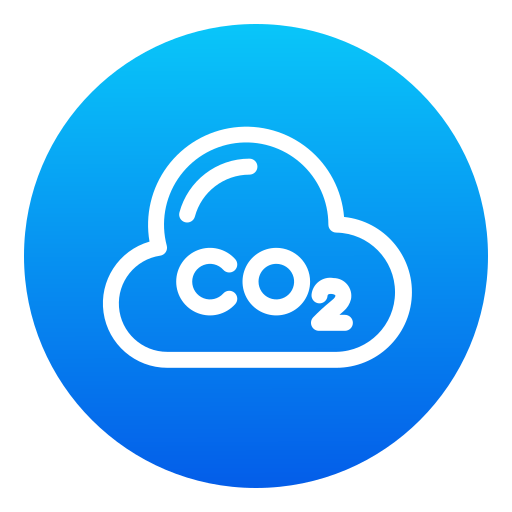 nube de co2 icono gratis