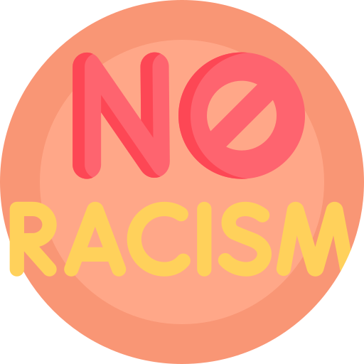 no racismo icono gratis