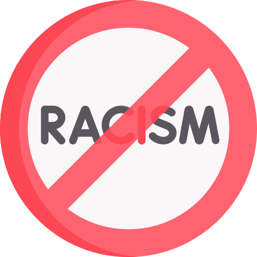 No Racism Icon Detailed Flat Circular Flat