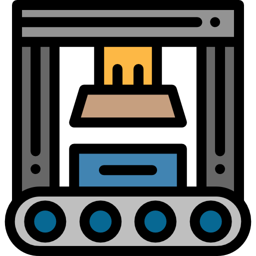 robot industrial icono gratis