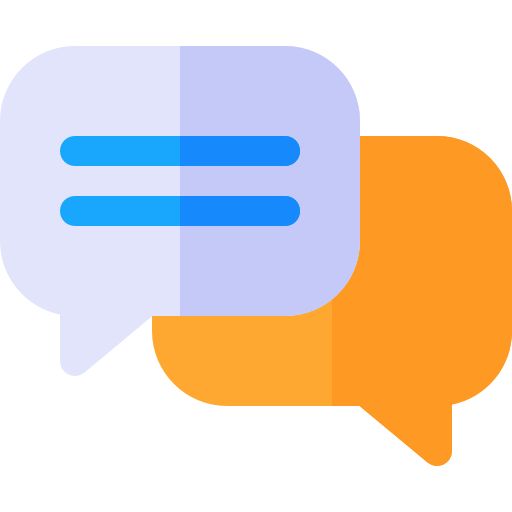 Instant messaging Basic Rounded Flat icon