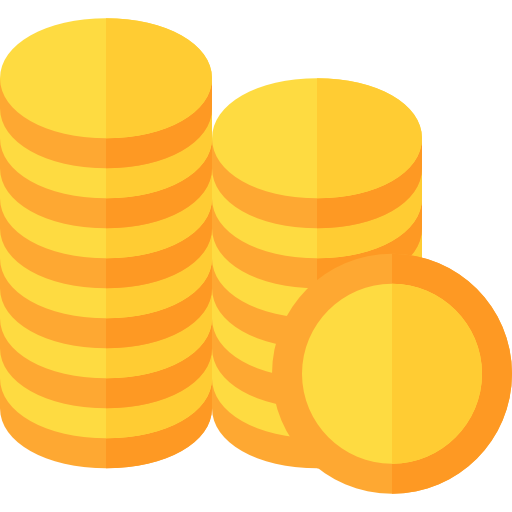 Coins Free business icons