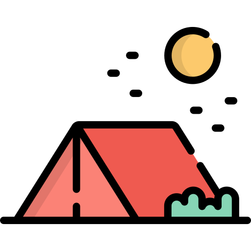 Camping Special Lineal color icon