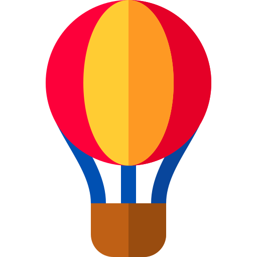 globo aerostático icono gratis