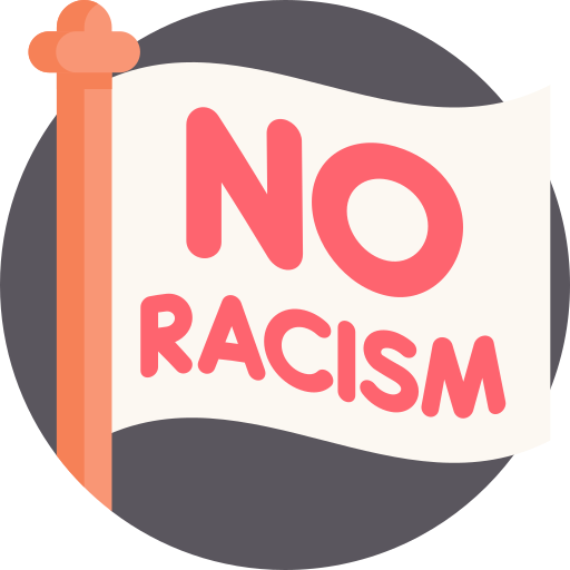 no racismo icono gratis