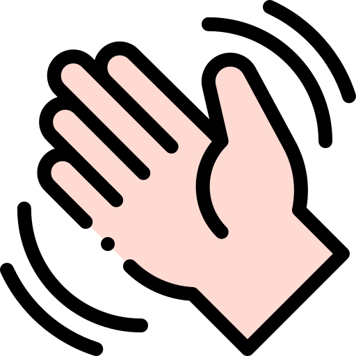 Adiós - Iconos gratis de manos y gestos