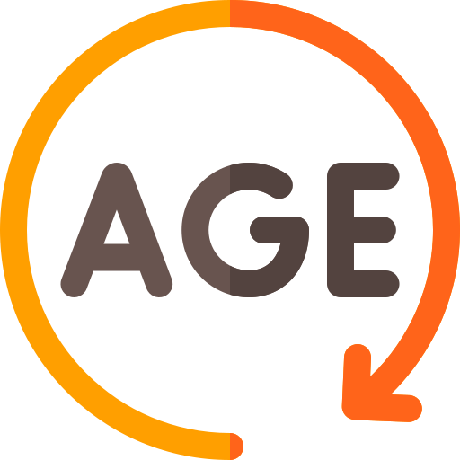 Age Basic Rounded Flat icon